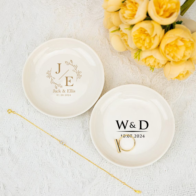 Wedding ring dishes